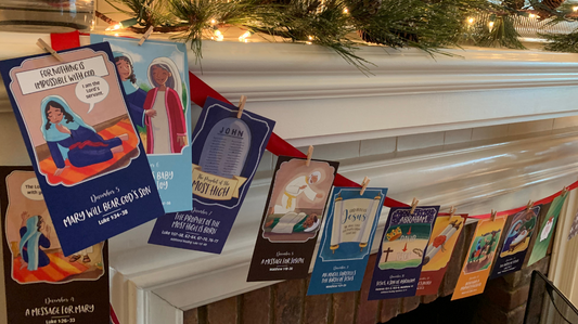 Share the best news and the greatest joy with your children this Christmas