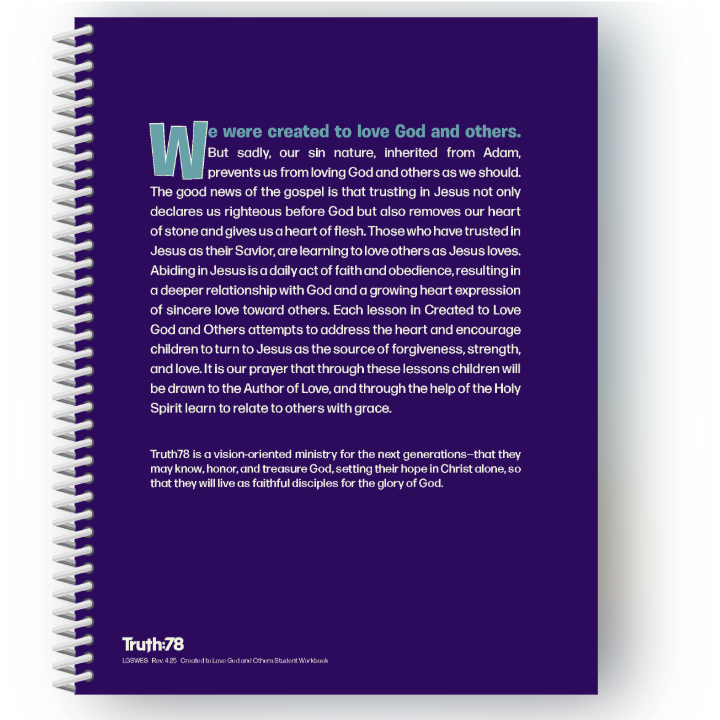 Created to Love God and Others: Additional Teacher's Guide