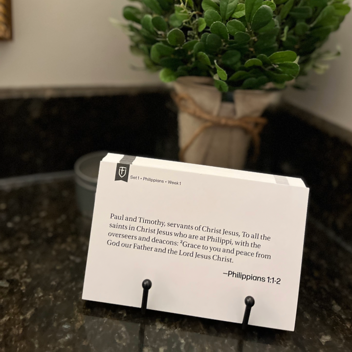 Extended Fighter Verses Bible Memory Cards