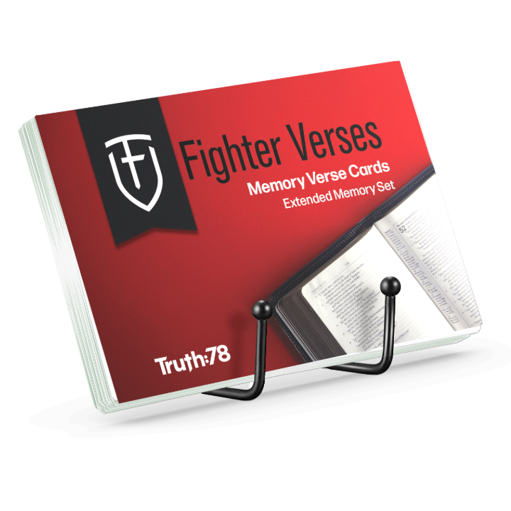 Extended Fighter Verses Bible Memory Cards