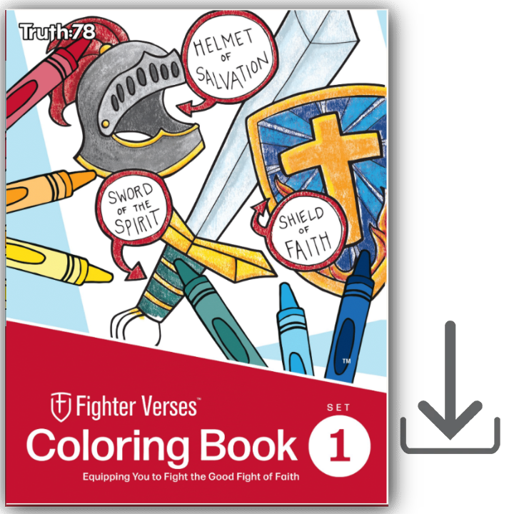 The Fighter Verses Coloring Book: Set 1