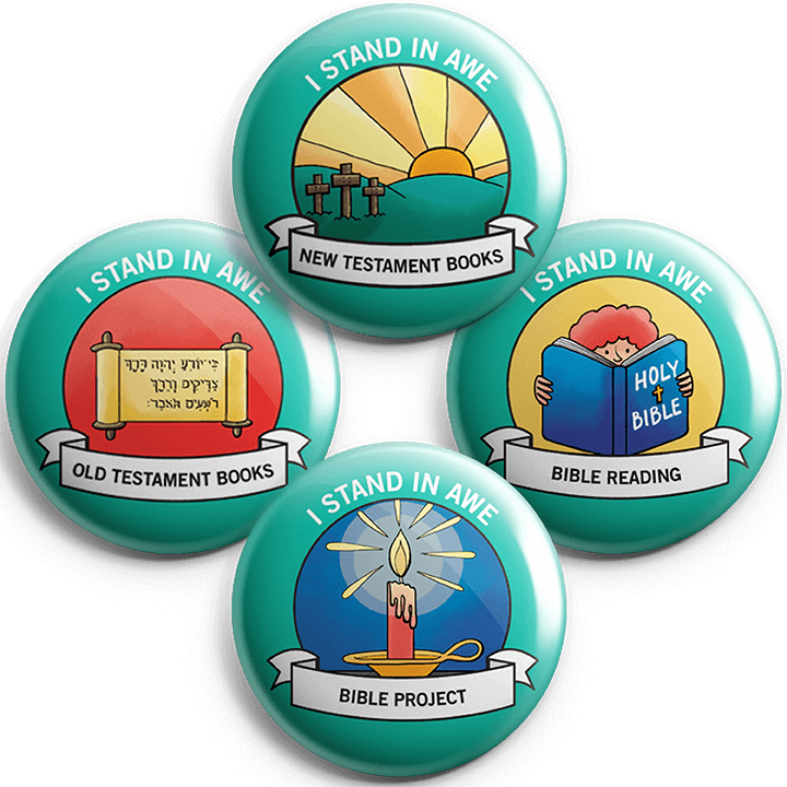 Original I Stand in Awe: Student Buttons (5 sets)