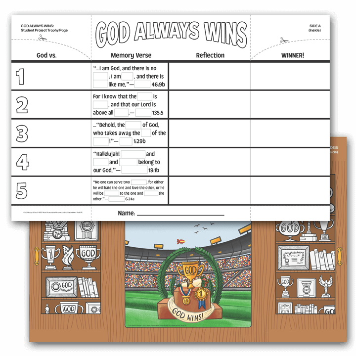 God Always Wins: Student Projects (5-Pack)