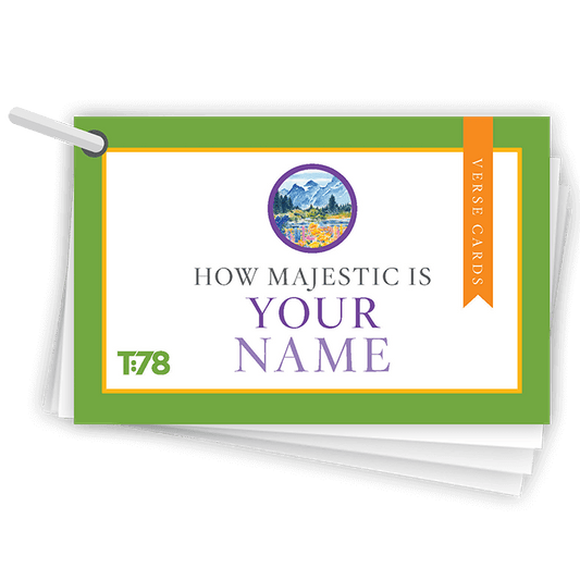 How Majestic Is Your Name: Verse Cards