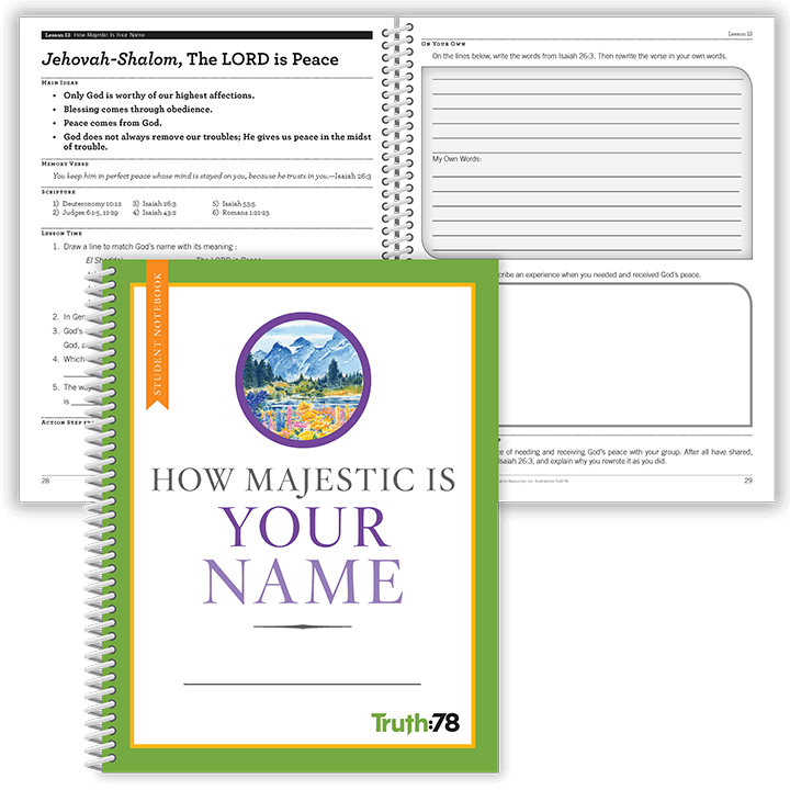 How Majestic Is Your Name: 4th-6th grade Student Notebook