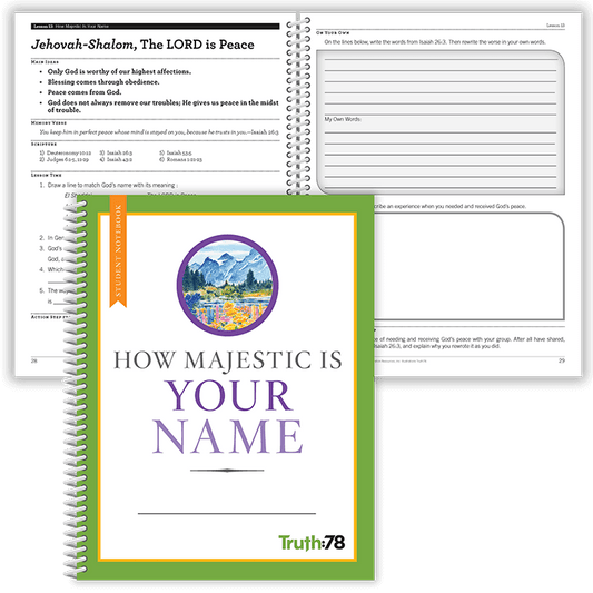 How Majestic Is Your Name: 4th-6th grade Student Notebook