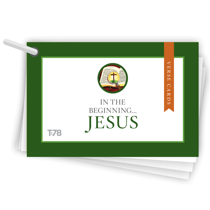 In the Beginning...Jesus: Verse Cards