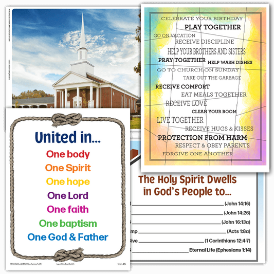 I Will Build My Church: Visuals Packet