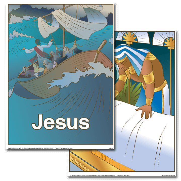The Righteous Shall Live By Faith: Visuals Packet
