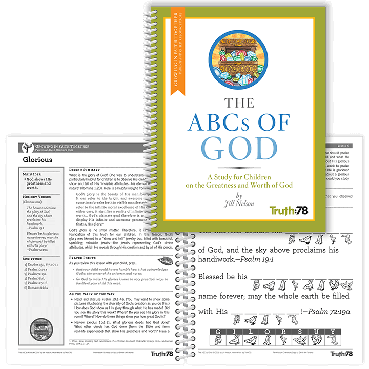 The ABCs of God: Growing in Faith Together Booklet (Parent Pages)
