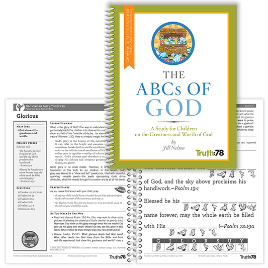 The ABCs of God: Growing in Faith Together Booklet (Parent Pages)