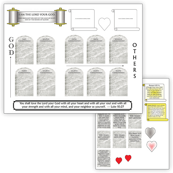 Original The Righteous Shall Live by Faith: Mini Banner