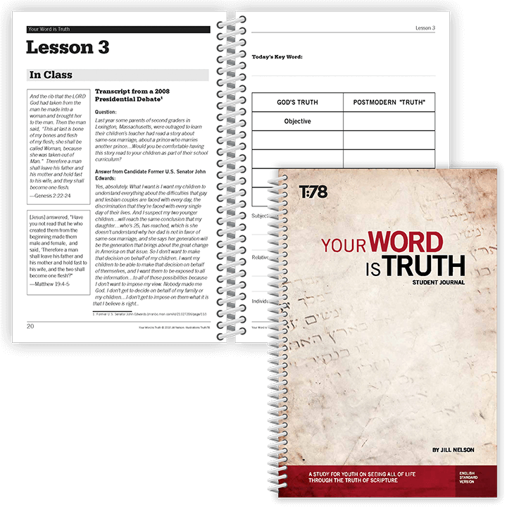Your Word is Truth: Student Journal