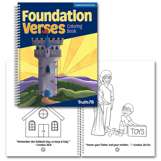 Foundation Verses: Coloring Book