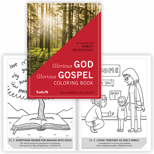 Glorious God, Glorious Gospel: Coloring Book