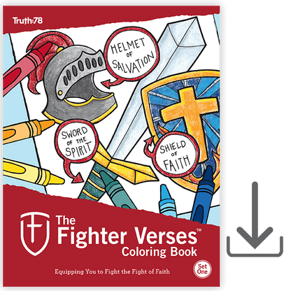 The Fighter Verses Coloring Book: Set 1