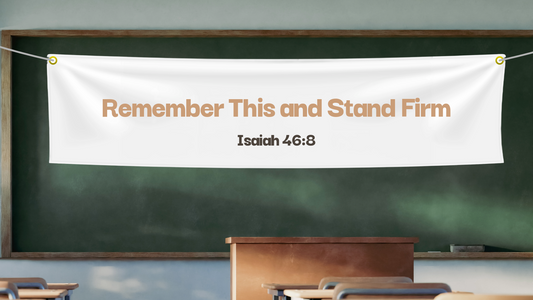 Casting Vision with a Banner Verse