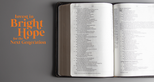 Encourage Bright Hope through Scripture Memorization