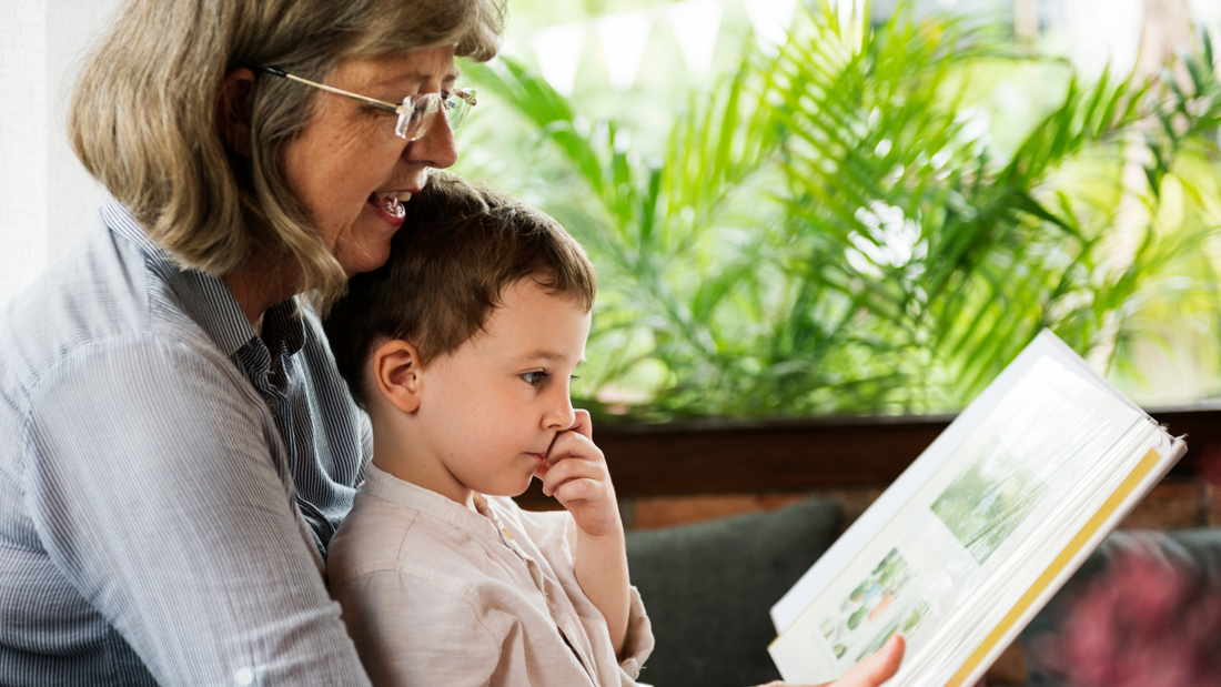 Grandparent discipling grandson