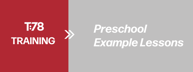 Preschool Example Lessons
