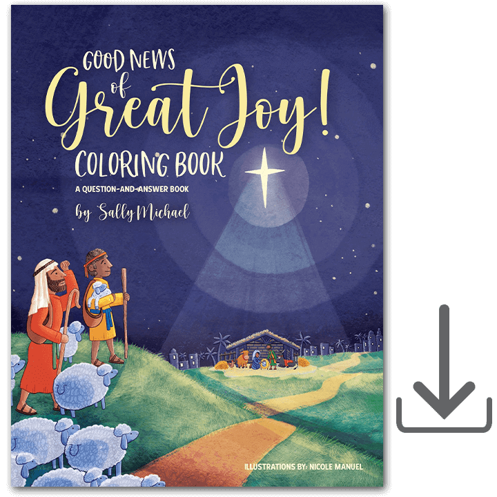Good News of Great Joy: Coloring Book