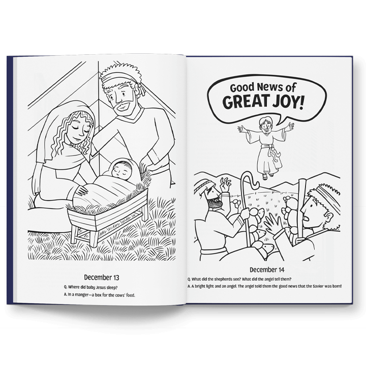 Good News of Great Joy: Coloring Book