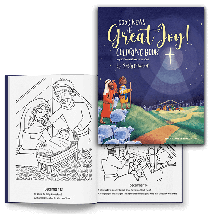 Good News of Great Joy: Coloring Book