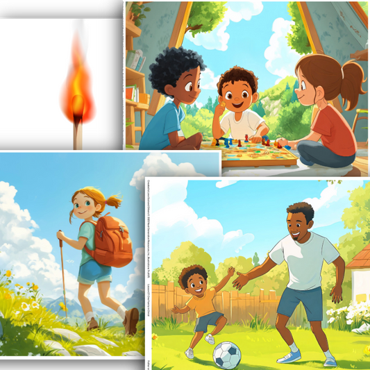 Created to Love God and Others: Visuals Packet