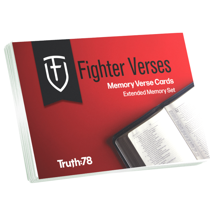 Extended Fighter Verses Bible Memory Cards