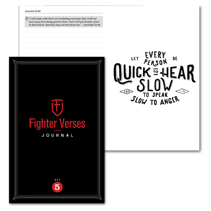 The Fighter Verses Journal: Set 5