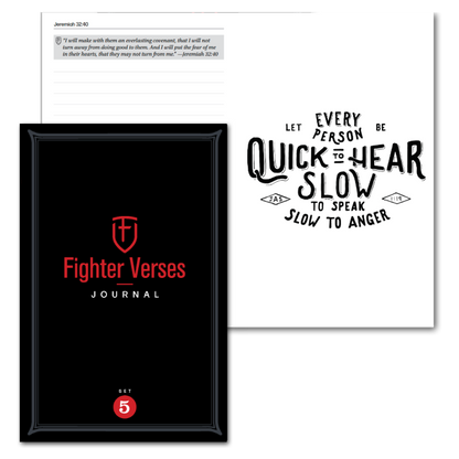 The Fighter Verses Journal: Set 5