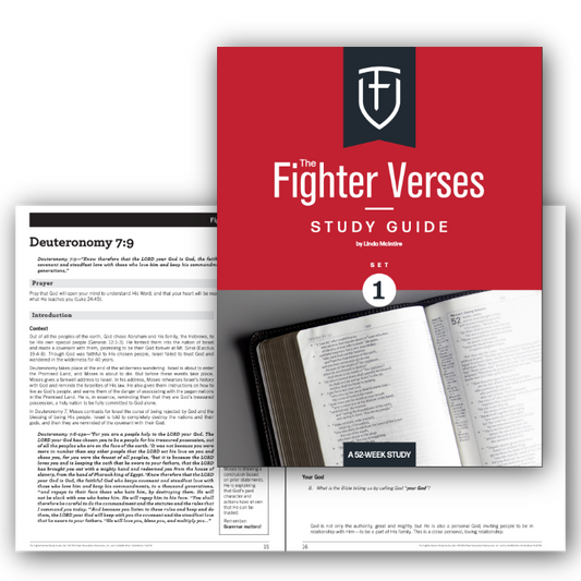The Fighter Verses Study Guide: Set 1