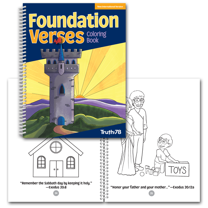 Foundation Verses: Coloring Book