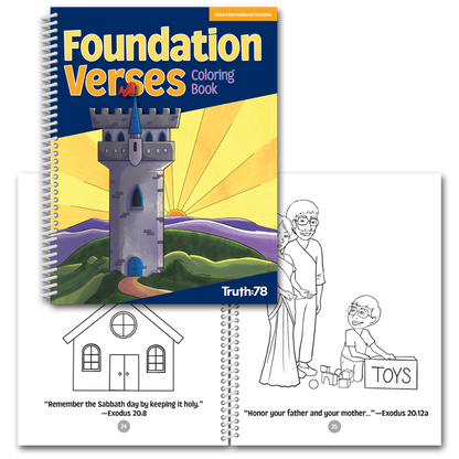 Foundation Verses: Coloring Book