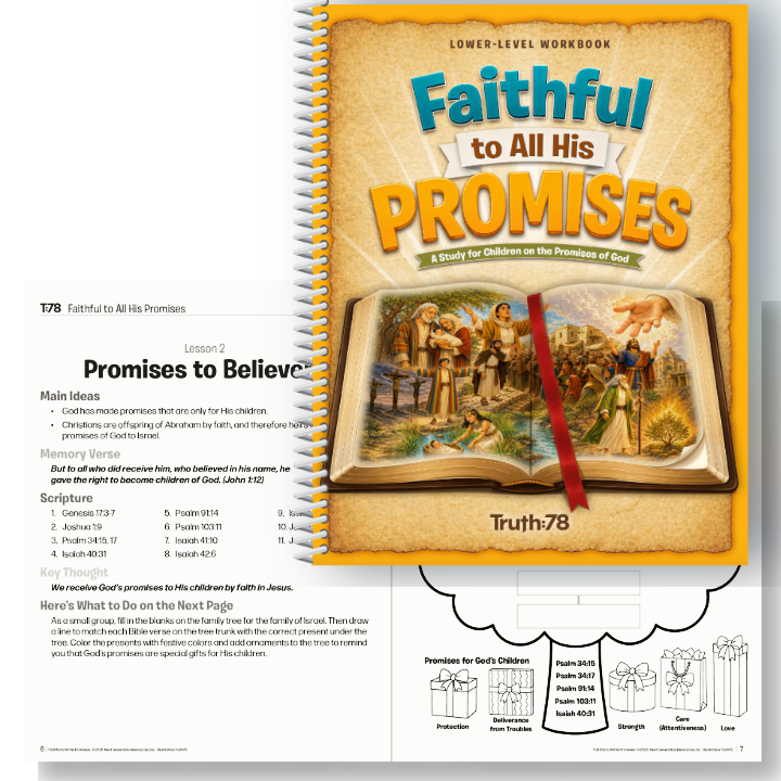 Faithful to All His Promises: 1st-4th grade Student Workbook