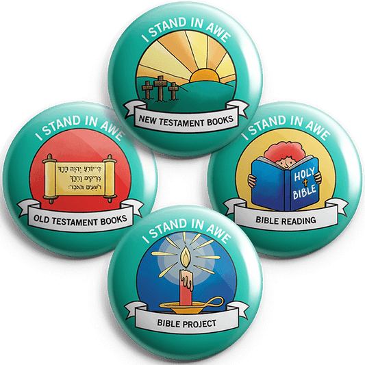 I Stand in Awe: Student Buttons (5 sets)