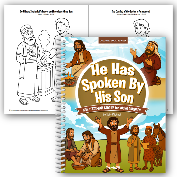 He Has Spoken By His Son: Student Coloring Book