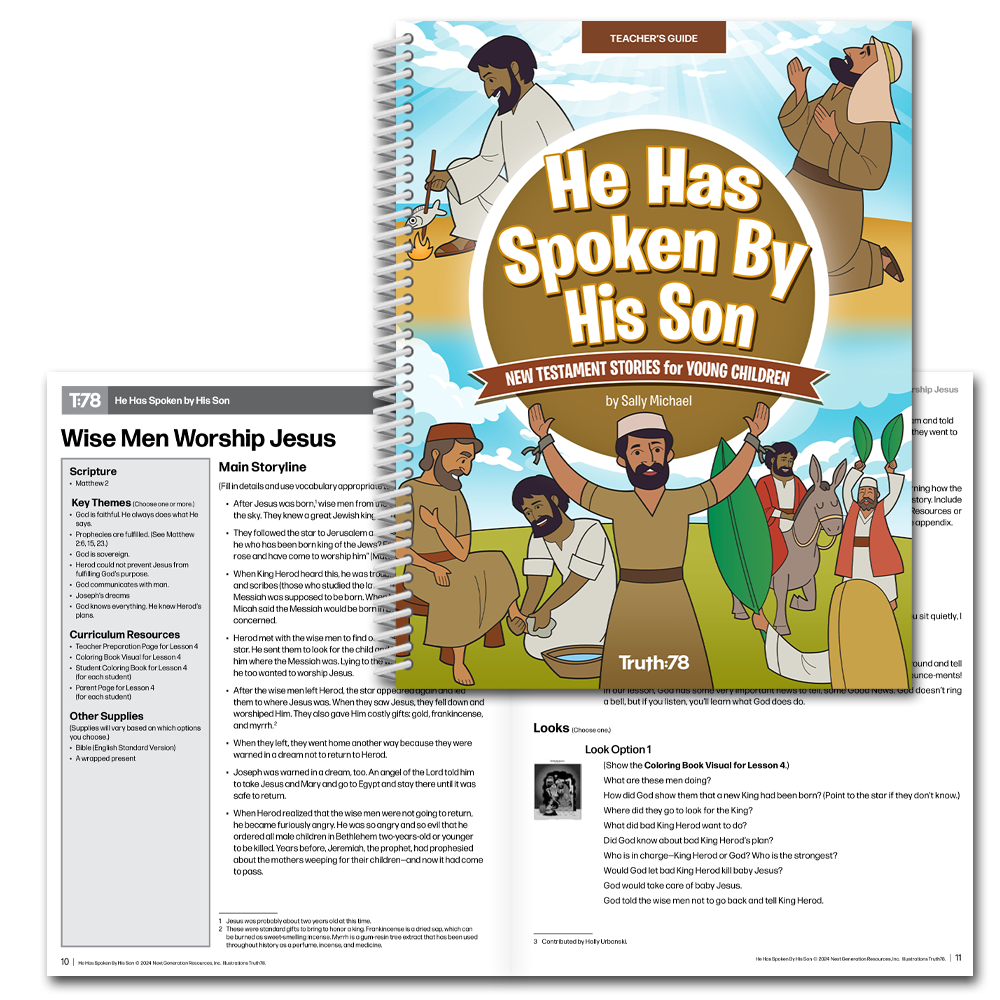 He Has Spoken By His Son: Additional Teacher's Guide