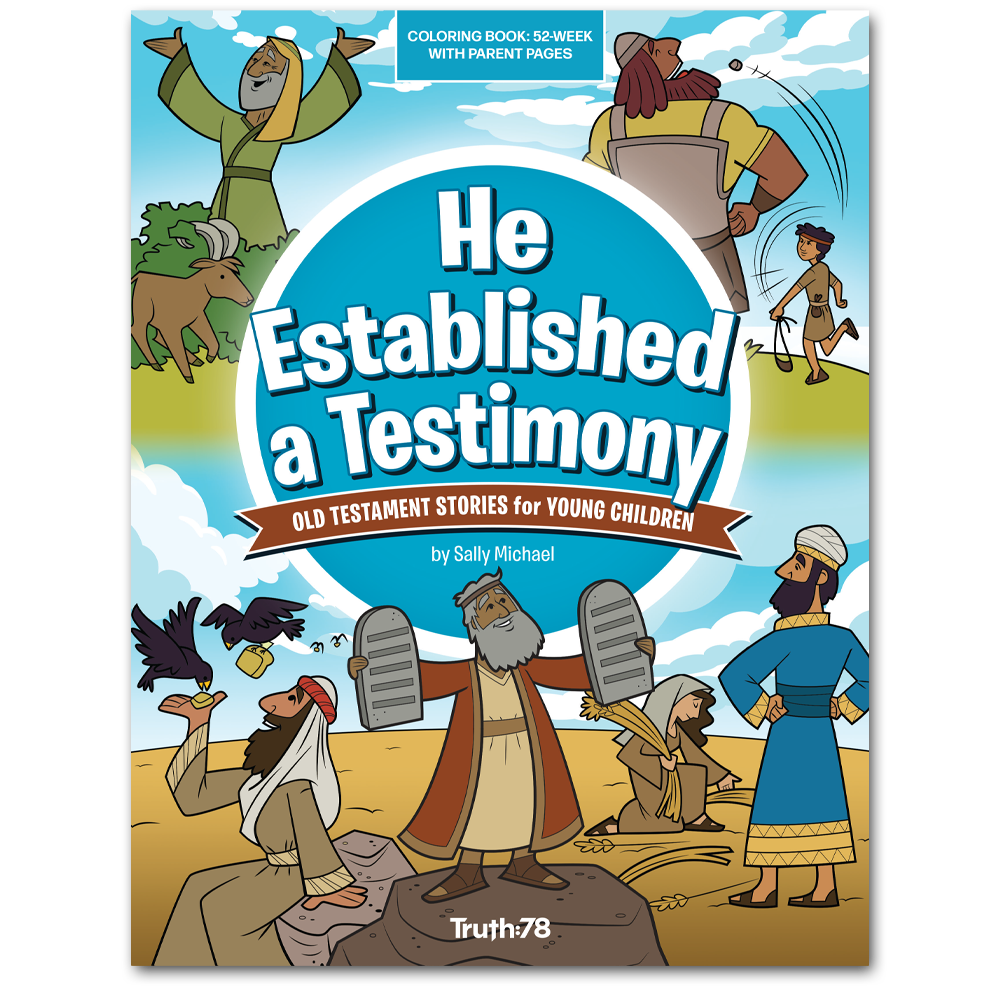 He Established a Testimony: Student Coloring Book