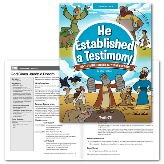 He Established a Testimony: Additional Teacher's Guide