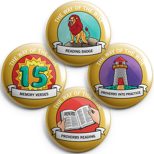 The Way of the Wise: Student Buttons (5 sets)