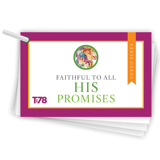 Faithful to All His Promises: Verse Cards