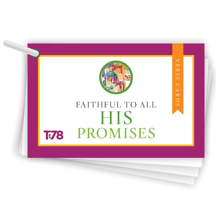 Faithful to All His Promises: Verse Cards
