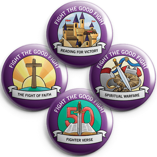 Fight the Good Fight: Student Buttons (5 sets)