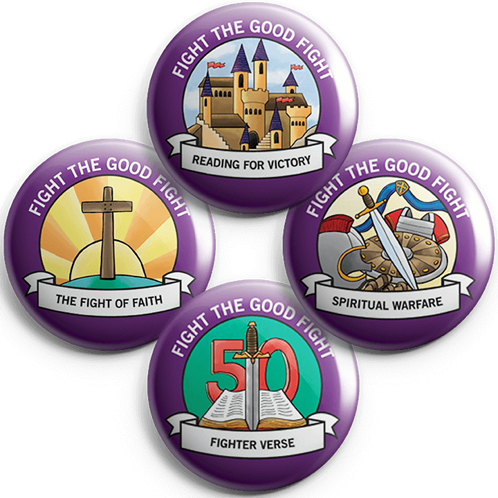 Fight the Good Fight: Student Buttons (5 sets)