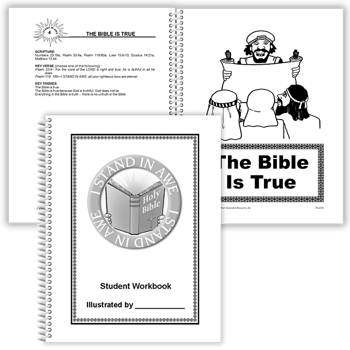 I Stand in Awe: Student Workbook