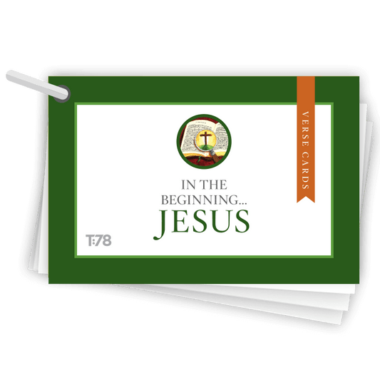 In the Beginning...Jesus: Verse Cards