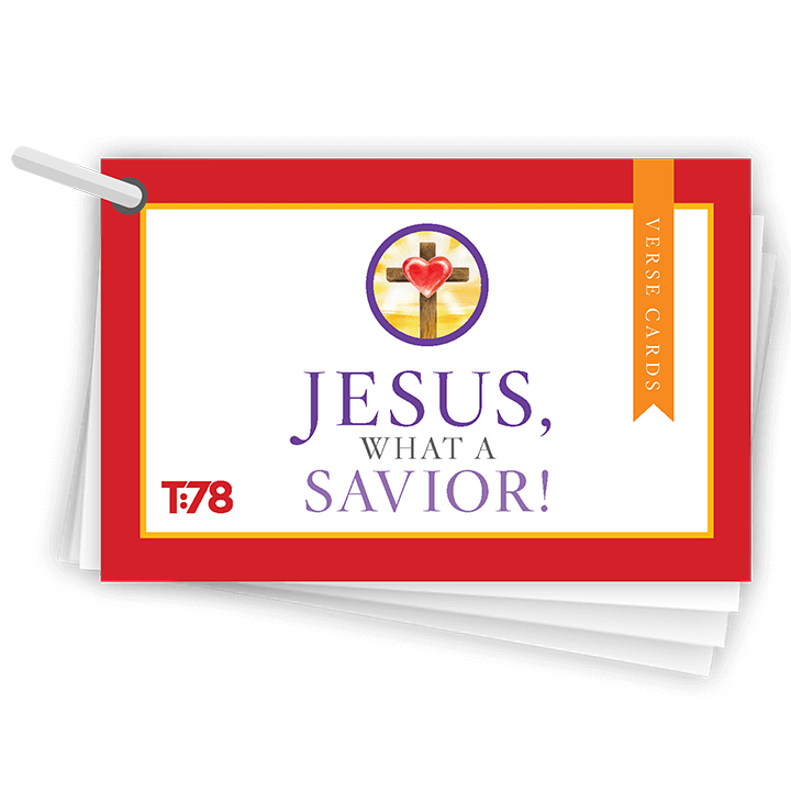 Jesus, What a Savior!: Verse Cards