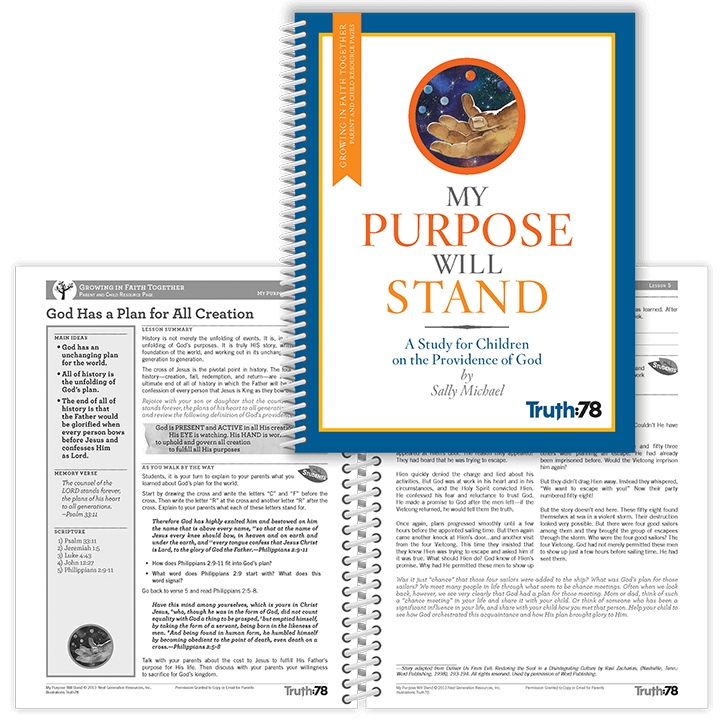 My Purpose Will Stand: Growing in Faith Together Booklet (Parent Pages)