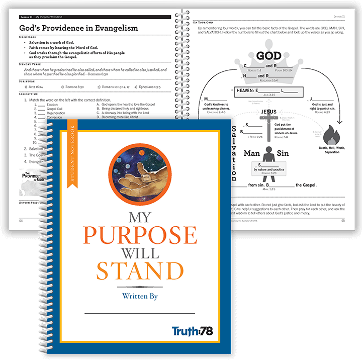 My Purpose Will Stand: Student Notebook